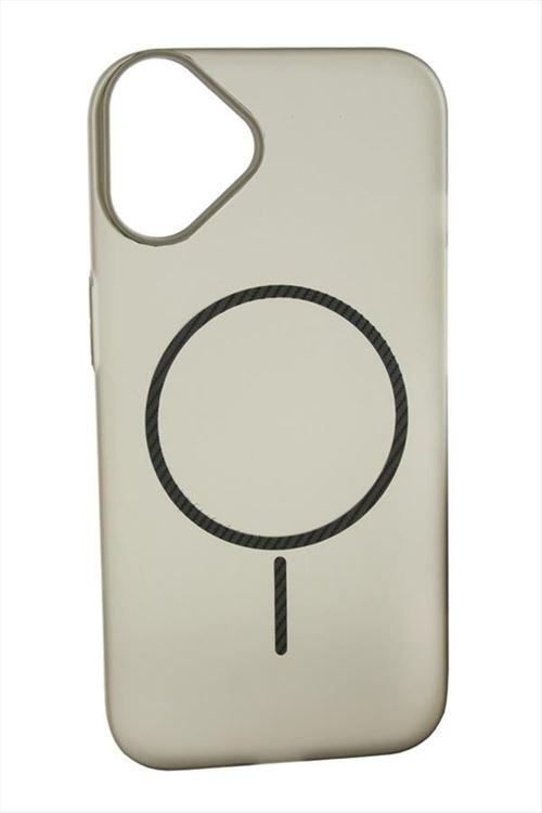iPhone 16 Buzlu Magsaff Kapak Kılıf - Siyah