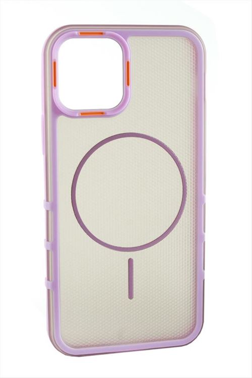 iPhone 15 Plus Magsaff Kapak Kılıf - Lila