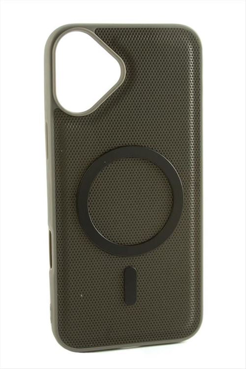 İphone 16 Plus Magsaff Kapak Kılıf - Gri