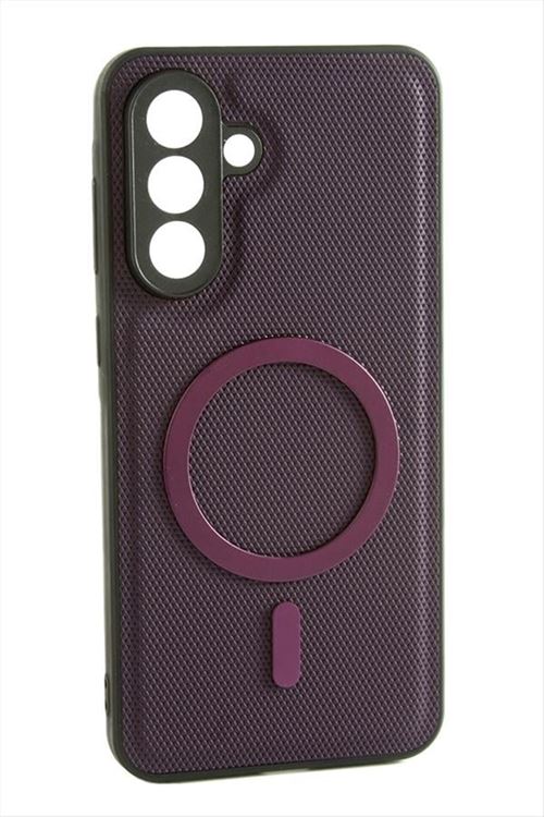 Samsung Glaxy A15 Magsaff Kapak Kılıf - Mor