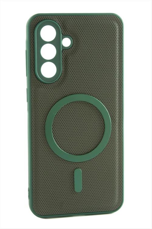 Samsung Glaxy A15 Magsaff Kapak Kılıf - Yeşil