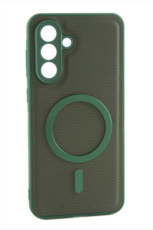 Samsung Glaxy 526 Magsaff Kapak Kılıf - Yeşil
