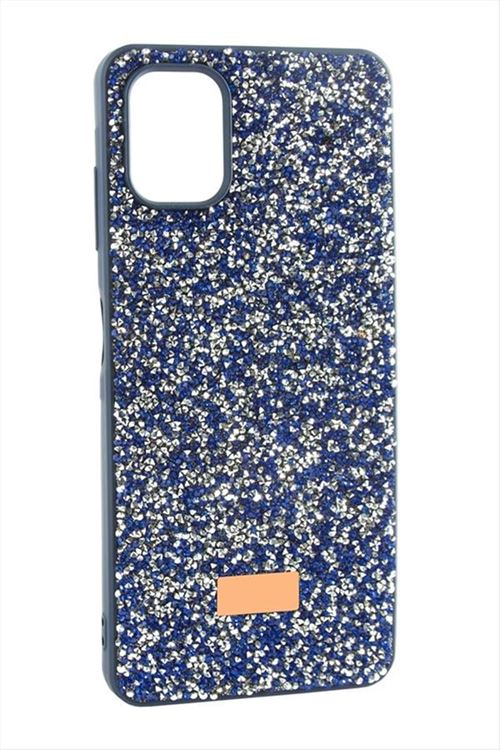 Samsung Galaxy A06 Taşlı Kapak Kılıf - Lacivert