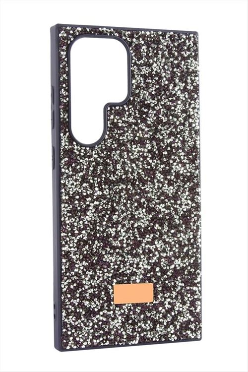 Samsung Galaxy S24 Ultra Taşlı Kapak Kılıf - Siyah