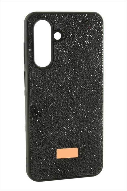 Samsung Galaxy S25 Plus Taşlı Kapak Kılıf - Siyah