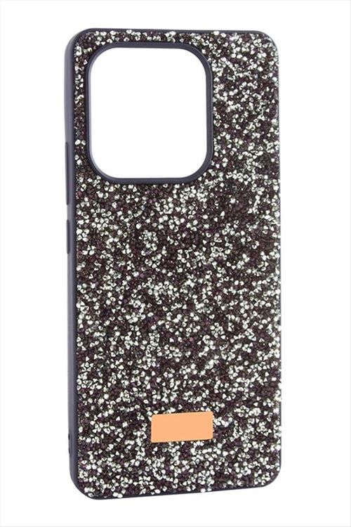 Xiaomi Redmi Note 14 Taşlı Kapak Kılıf - Mor