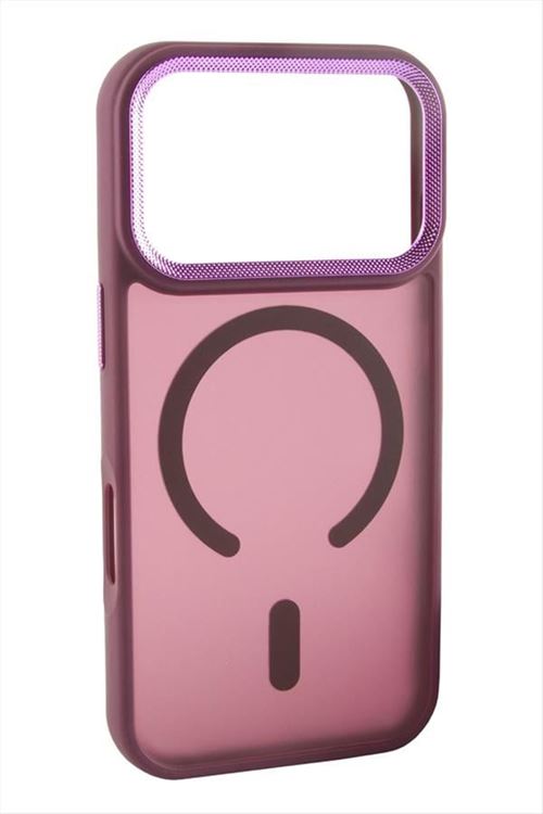 İphone 17 Pro Max Magsaff Kapak Kılıf - Pembe