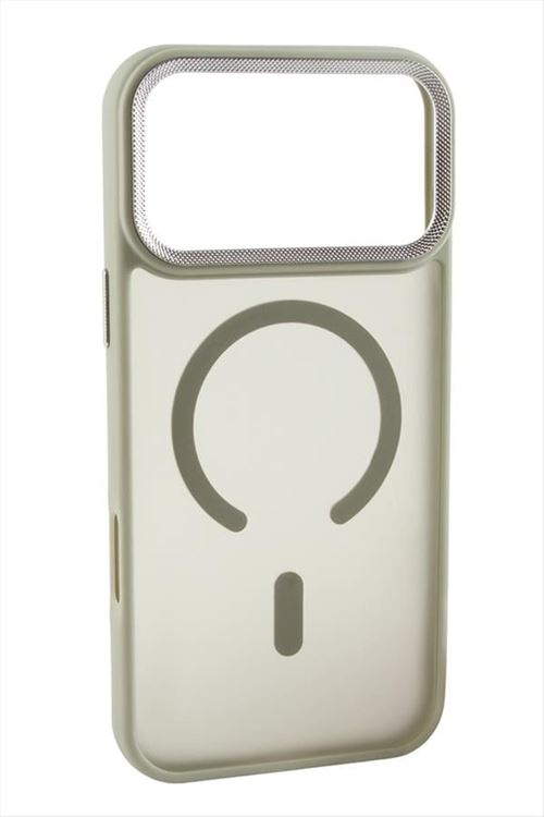 İphone 17 Pro Max Magsaff Kapak Kılıf - Gri