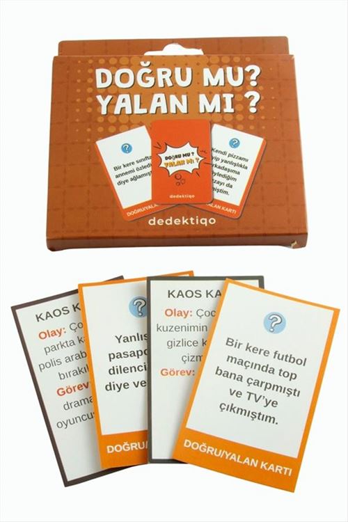 Doğru mu? Yalan mı? - Kahverengi