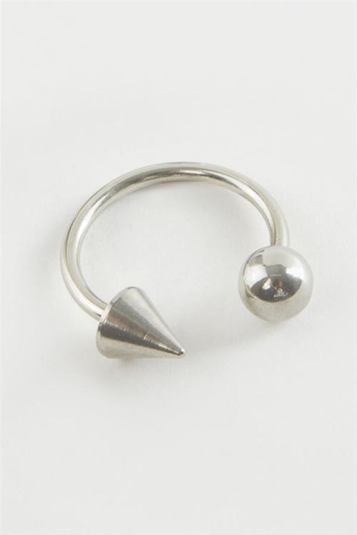 Septum Çelik Piercing 1 Adet - Beyaz