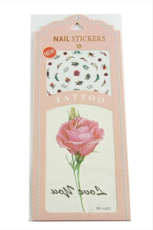 Karışık Tattoo Dövme Sticker 1 Adet - Yavruağzı