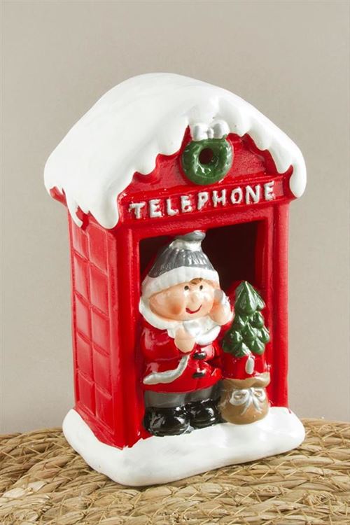 Telephone Yazılı Işıklı Yılbaşı Biblo - Kırmızı