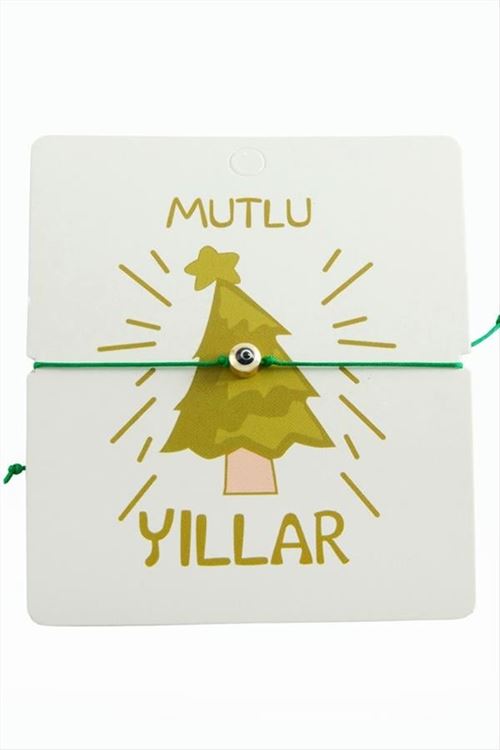 Nazar Yılbaşı Bilekliği - Yeşil
