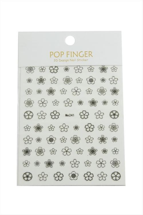 Çiçek Tattoo Dövme Sticker - Beyaz