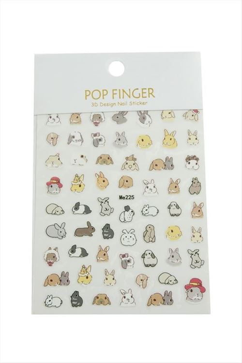 Tavşan Tattoo Dövme Sticker - Beyaz