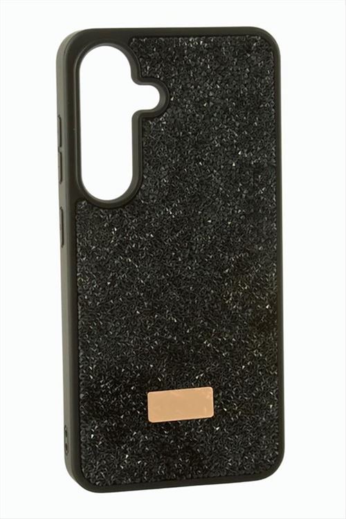 Samsung Galaxy S25 Taşlı Kapak Kılıf - Siyah