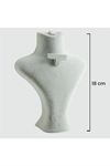 18 cm Takım Anfora Kumaş - Gri