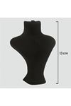 13 cm Takım Manken Anfora Kumaş - Siyah