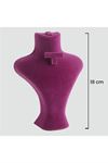 18 cm Takım Anfora Kumaş - Mor