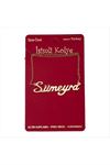 Sümeyra isimli kolye (Kişiye Özel) - Sarı