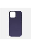 iPhone 11 Pro Max Kadife Kaplı Lüx Lansman Silikon Kılıf - Mor