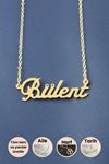 Bülent İsimli Kolye - Sarı