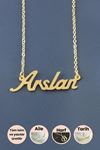Arslan İsimli Kolye - Sarı