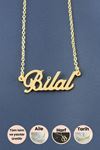 Bilal İsimli Kolye - Sarı