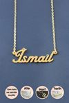 İsmail İsimli Kolye - Sarı