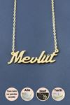 Mevlüt İsimli Kolye - Sarı