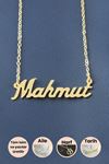 Mahmut İsimli Kolye - Sarı