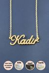 Kadir İsimli Kolye - Sarı