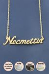 Necmettin İsimli Kolye - Sarı