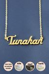 Tunahan İsimli Kolye - Sarı