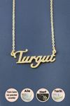 Turgut İsimli Kolye - Sarı