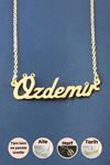 Özdemir İsimli Kolye - Sarı