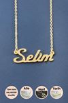 Selim İsimli Kolye - Sarı