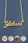 Yüksel İsimli Kolye - Sarı
