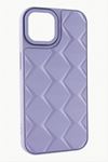 iPhone 12 Pro Prizma Desenli Lüx Liza Kılıf - Lila
