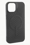 iPhone 16 Pro Max Lüx Magsaff Gear Silikon Kılıf - Siyah