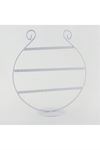 Oval Figürlü Küpe Standı - Siyah