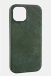 iPhone 11 Nubuk Lüx Velvet Silikon Kılıf - Yeşil