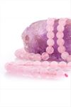 Pembe Kuvars Taşı Parlak 10 mm - Pembe