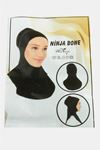 Boyunluklu Geçmeli Ninja Bone - Kahverengi