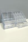 Black Stone 2 Çekmeceli Diamond Organizer Set - Şeffaf