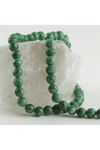 8 mm Fasetli Kesim Ceyt Taşı - Yeşil