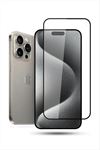 İphone 16 Pro Max Kırılmaz Cam Ekran Koruyucu - Şeffaf