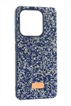 Xiaomi Redmi Note 14 Taşlı Kapak Kılıf - Siyah