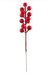 Kokina Dal Yılbaşı Süsü 23 cm - Kırmızı