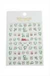 Sünger Tattoo Dövme Sticker - Yeşil